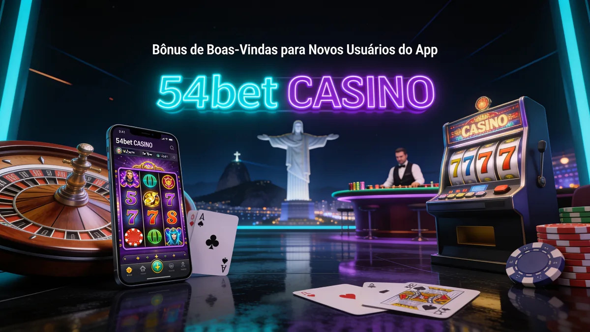 54bet no Brasil — Bônus de Boas-Vindas para Novos Usuários do App
